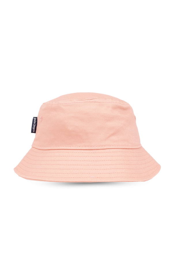 Palm Angels Kids Bucket hat heroes with logo