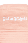 Palm Angels Kids Bucket hat with logo