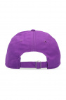 Karl Lagerfeld logo-patch cotton cap Baseball cap with logo