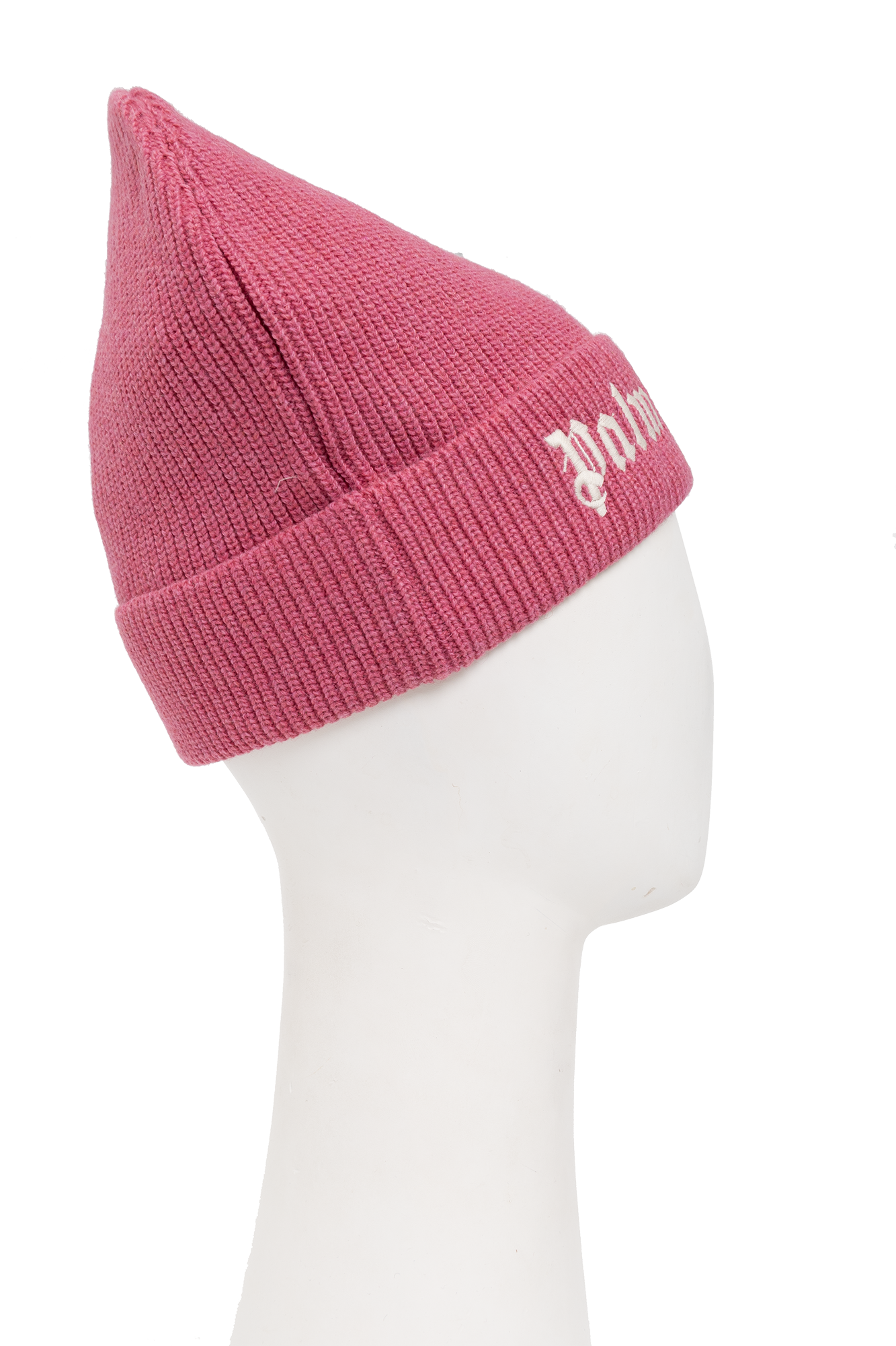 Palm Angels Kids Beanie with logo