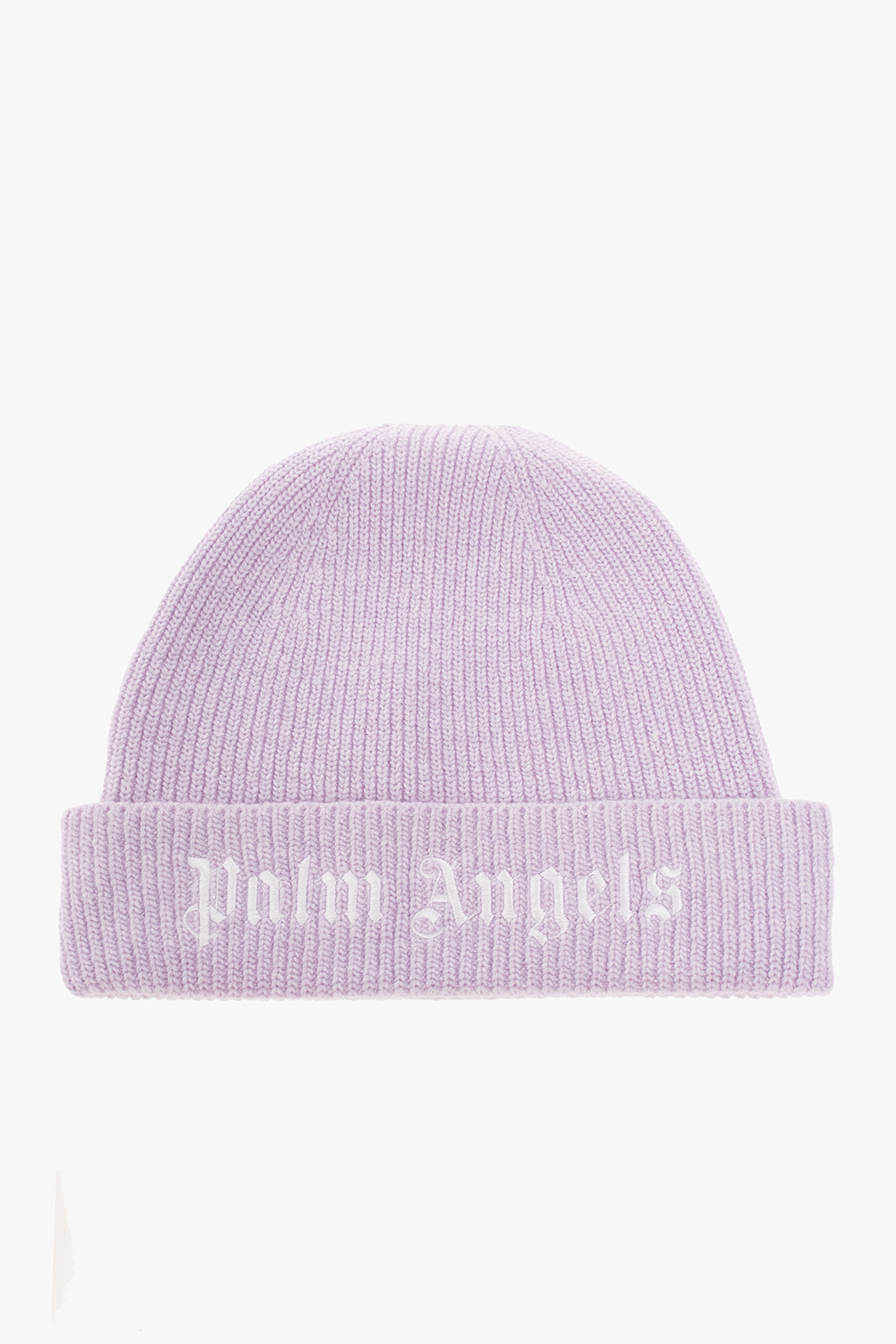 Palm Angels Kids Logo-embroidered beanie