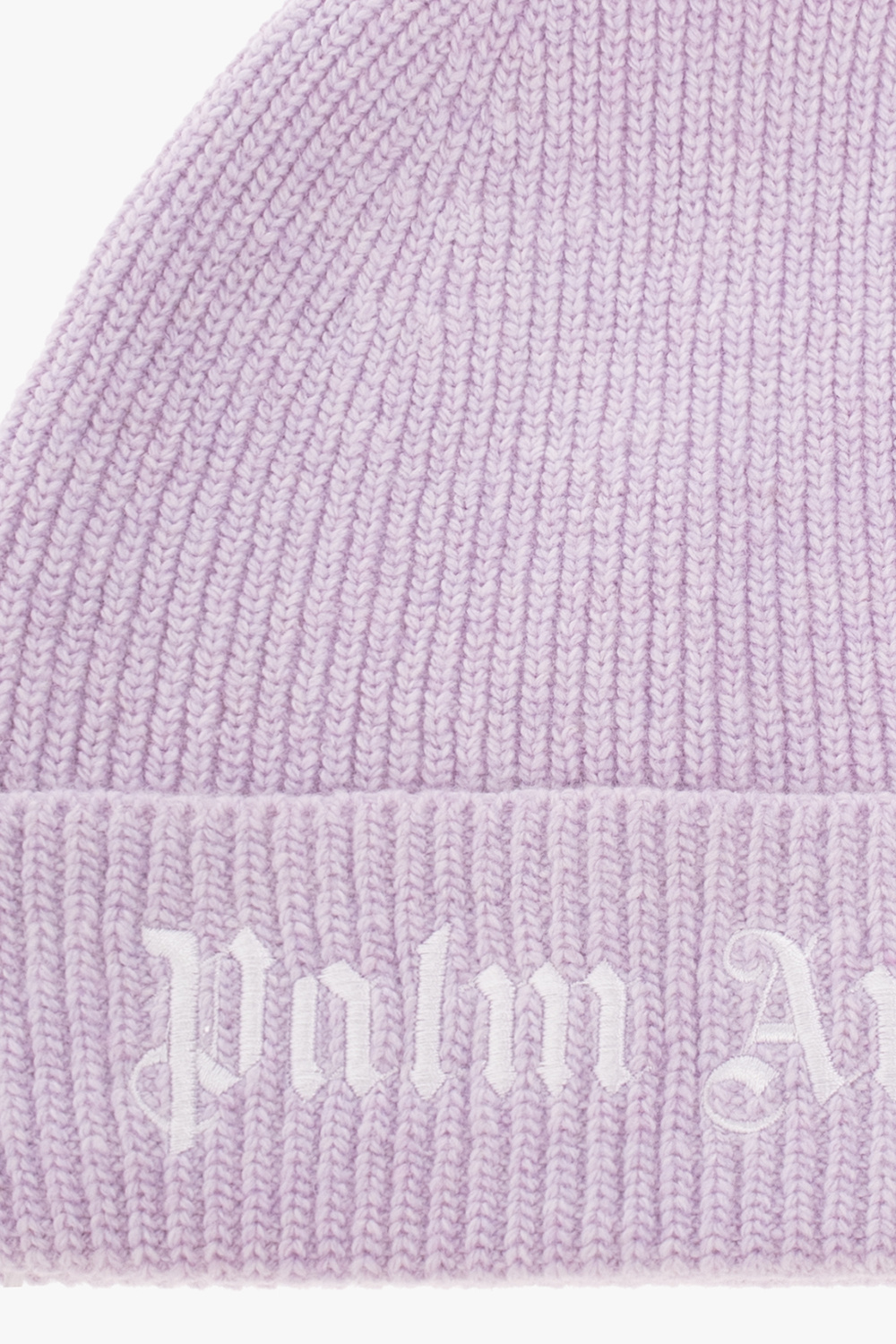 Palm Angels Kids Logo-embroidered beanie