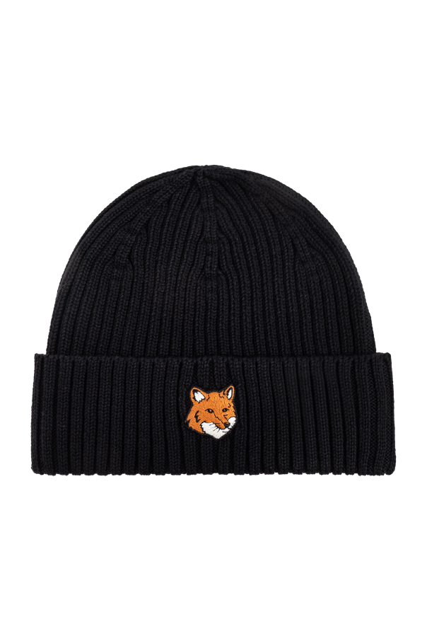 Cap with logo patch od Maison Kitsuné