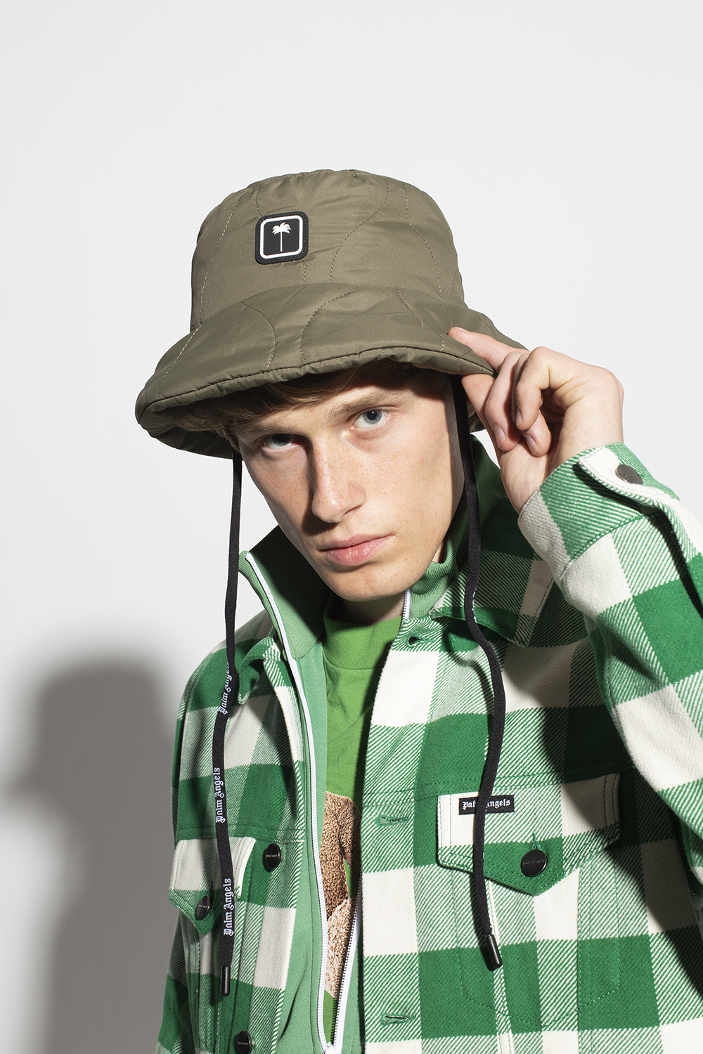 Palm Angels VENTILE BUCKET HAT