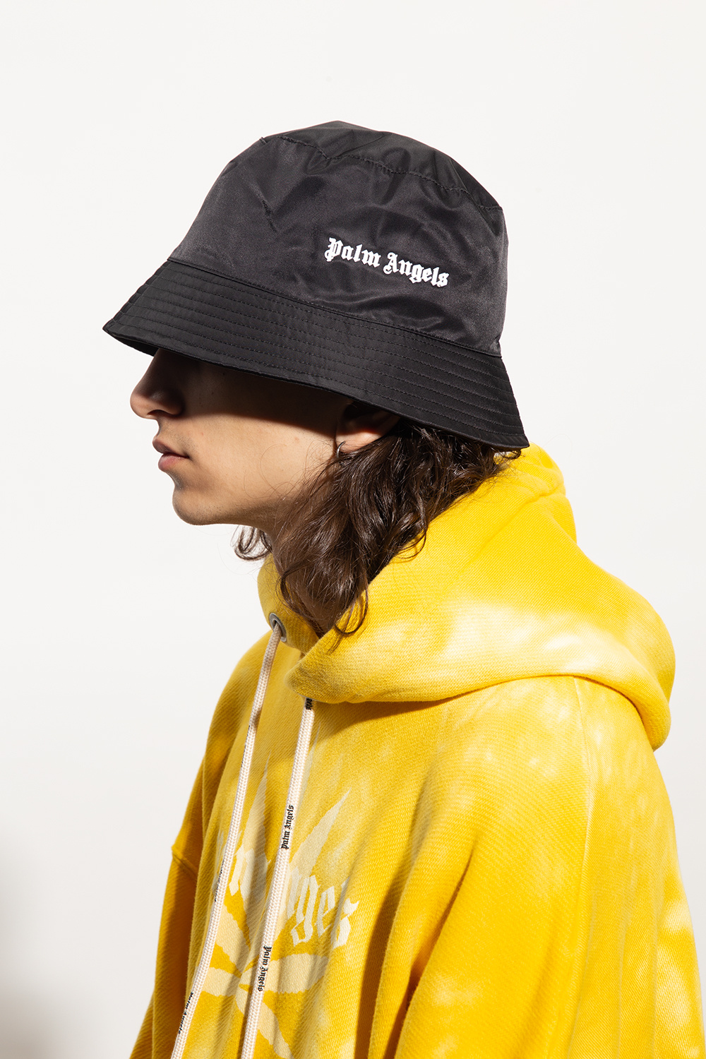 Palm Angels Bucket reversible hat with logo