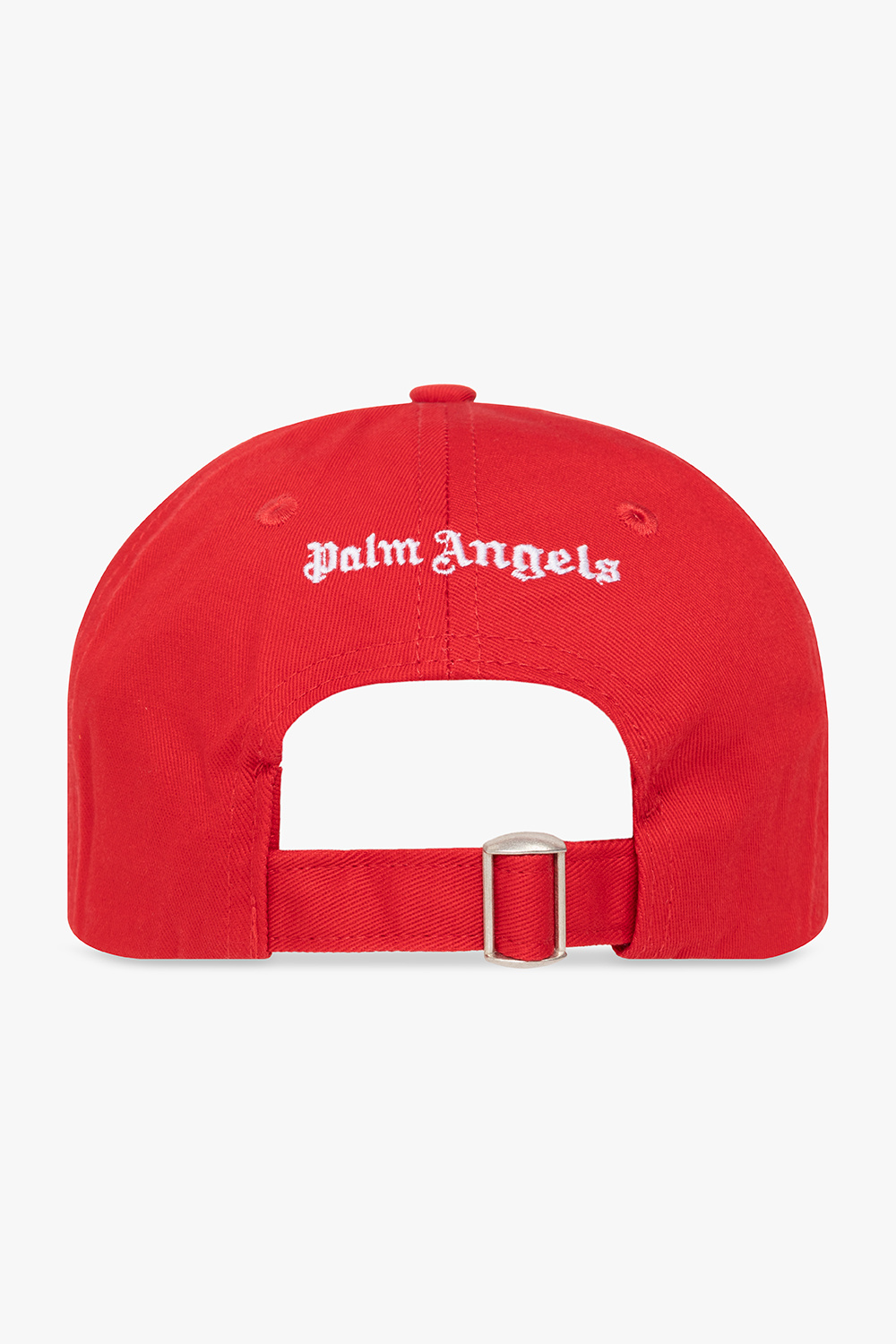 Palm Angels Kids bear ear cotton beanie hat - Purple