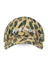 Palm Angels beige Camo baseball cap