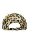 Palm Angels beige Camo baseball cap