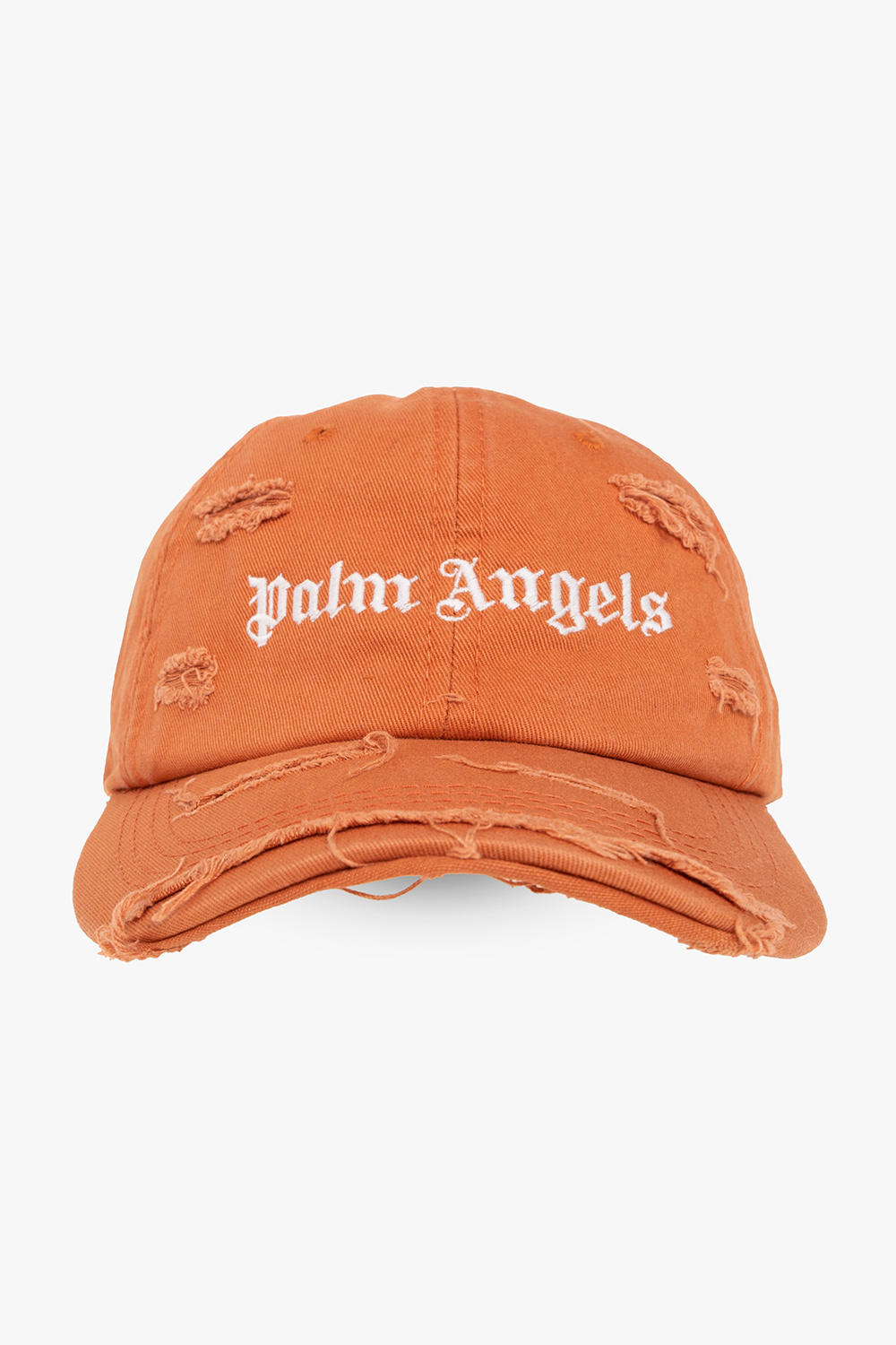 Palm Angels Bawełniana czapka z daszkiem