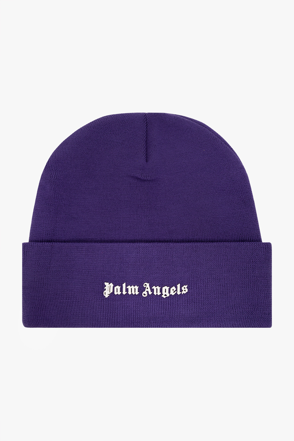 Palm Angels Kenzo ribbed-knit tiger-patch hat