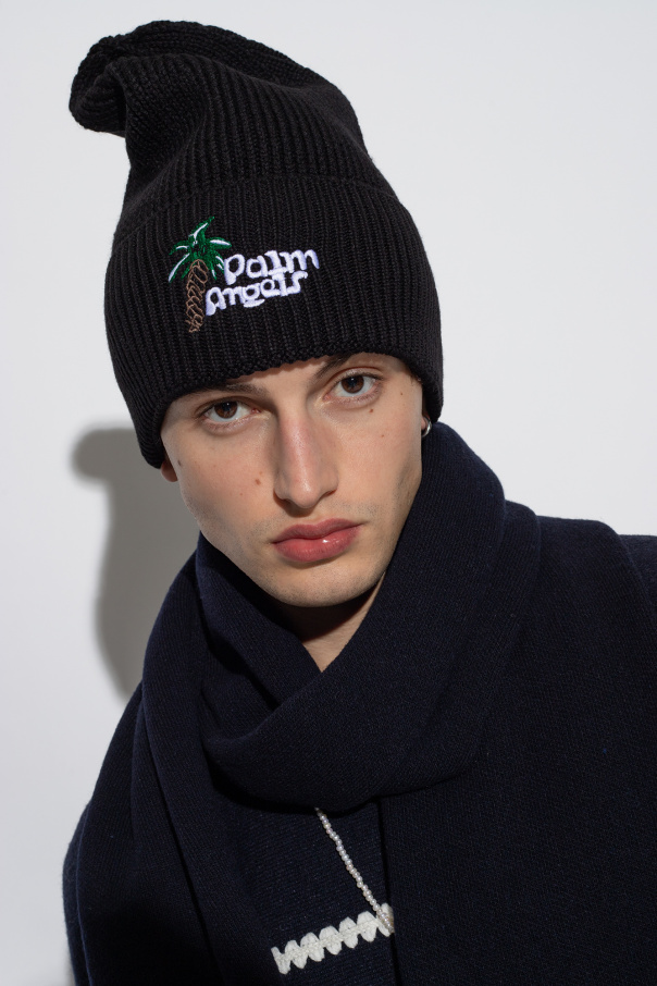 Palm Angels Beanie with logo