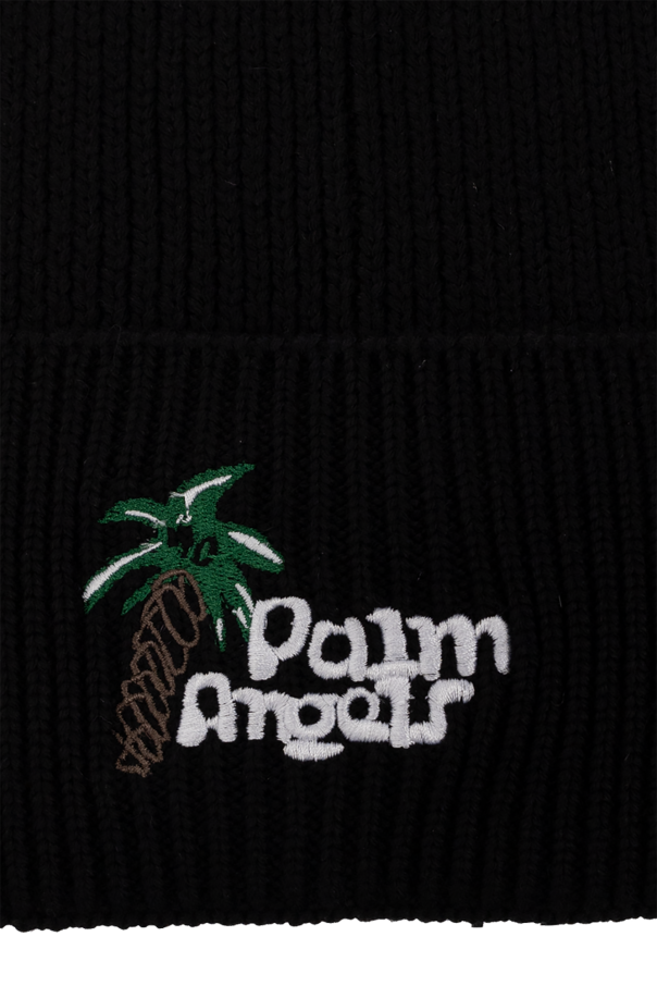 Palm Angels Beanie with logo