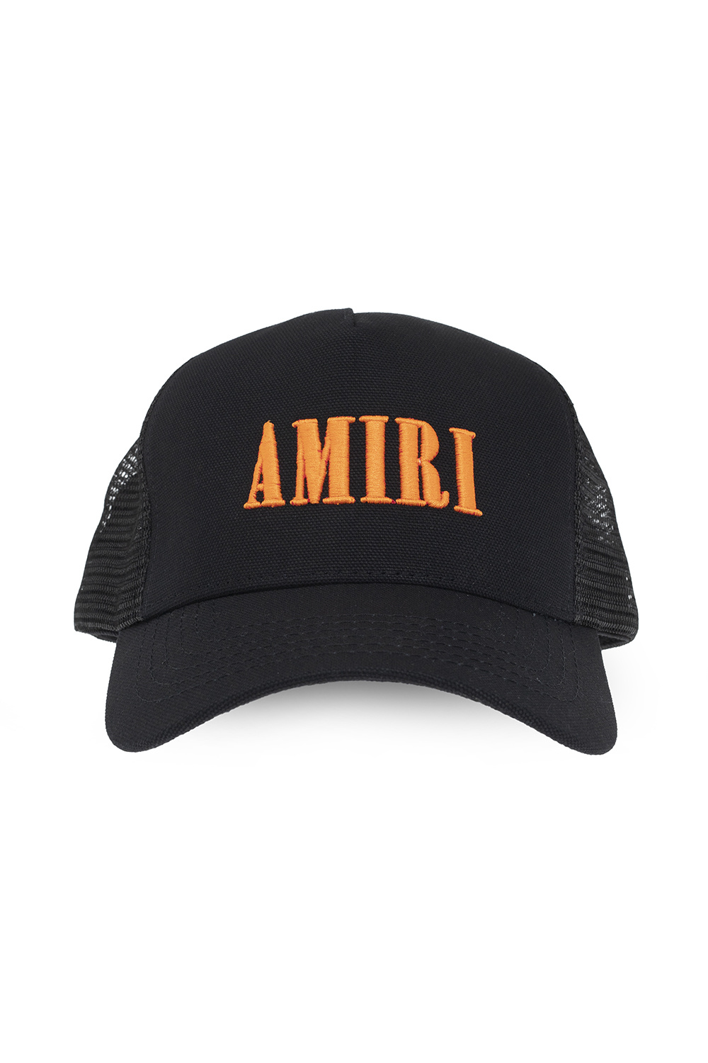 AMIRI KIDS Trucker logo-embroidered cap - Black