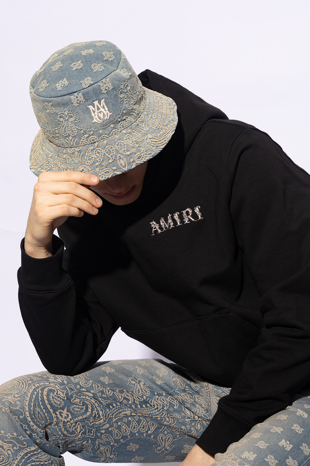 Amiri Bucket hat with logo