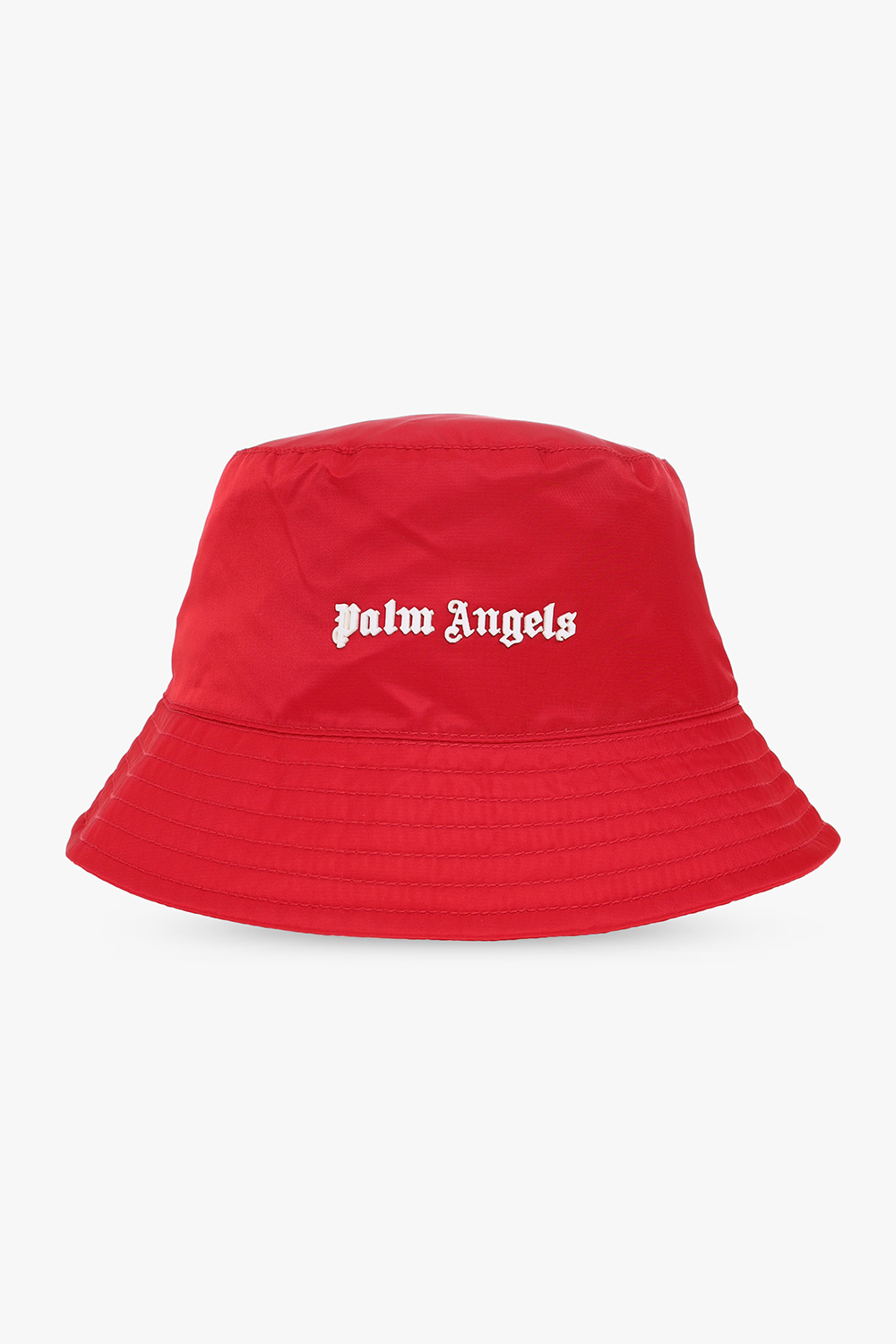 Palm Angels Bucket Wei hat with logo