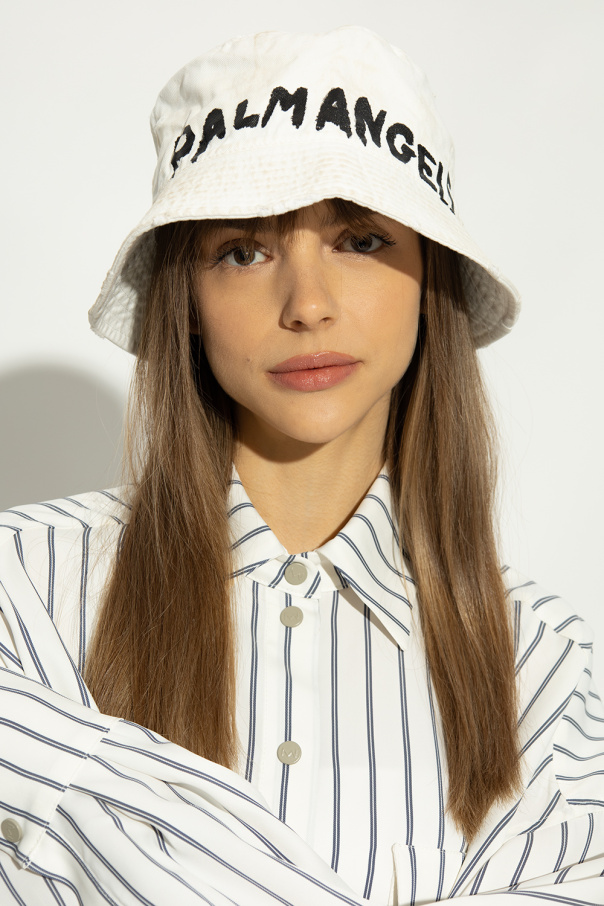 Palm Angels Skater-meets-safari when it comes to this navy bucket hat from