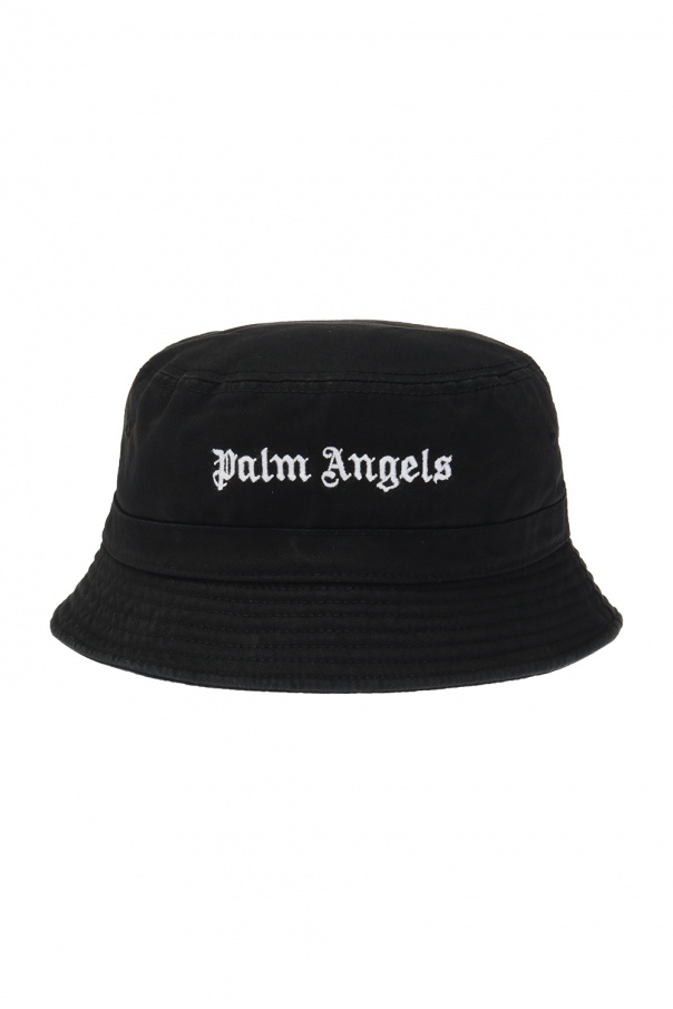 Hat with logo Palm Angels - Vitkac 