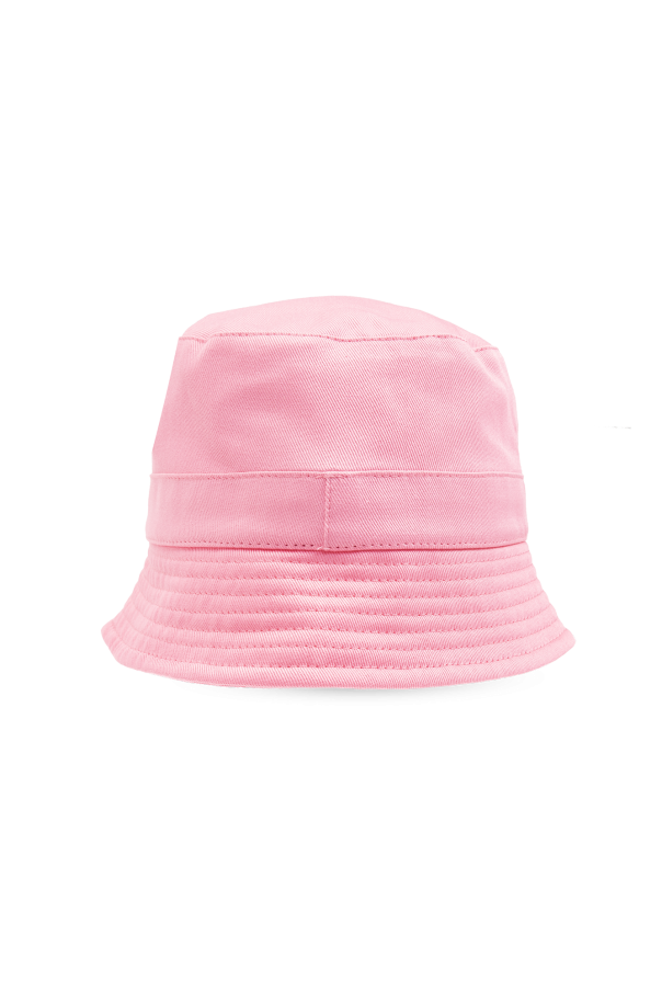 Jacquemus Kids Bucket hat logo-embroidered with logo