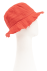 Jacquemus Kids RED Bucket hat with logo