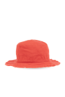 Jacquemus Kids RED Bucket hat with logo