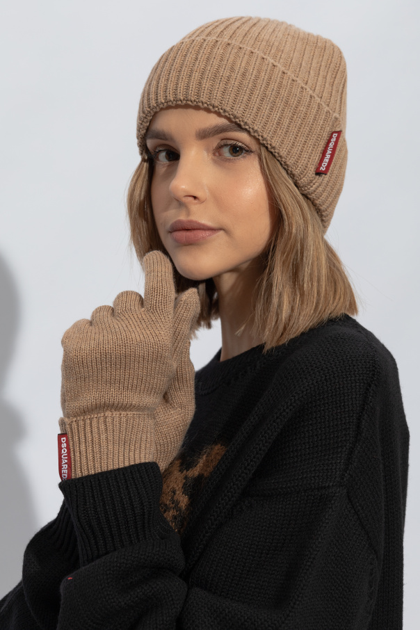 Dsquared2 Set: Hat and Gloves