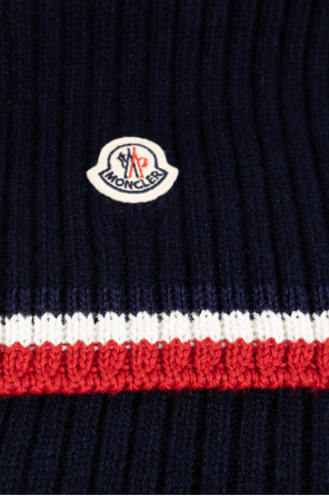 Moncler Enfant Conjunto de lã: cachecol, luvas