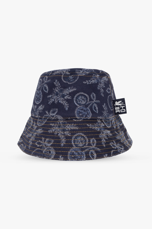 Etro Burberry Kids logo-print coated bucket hat