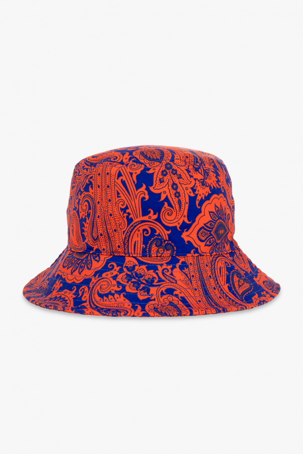 Etro Karlimals embroidered-alligator cap