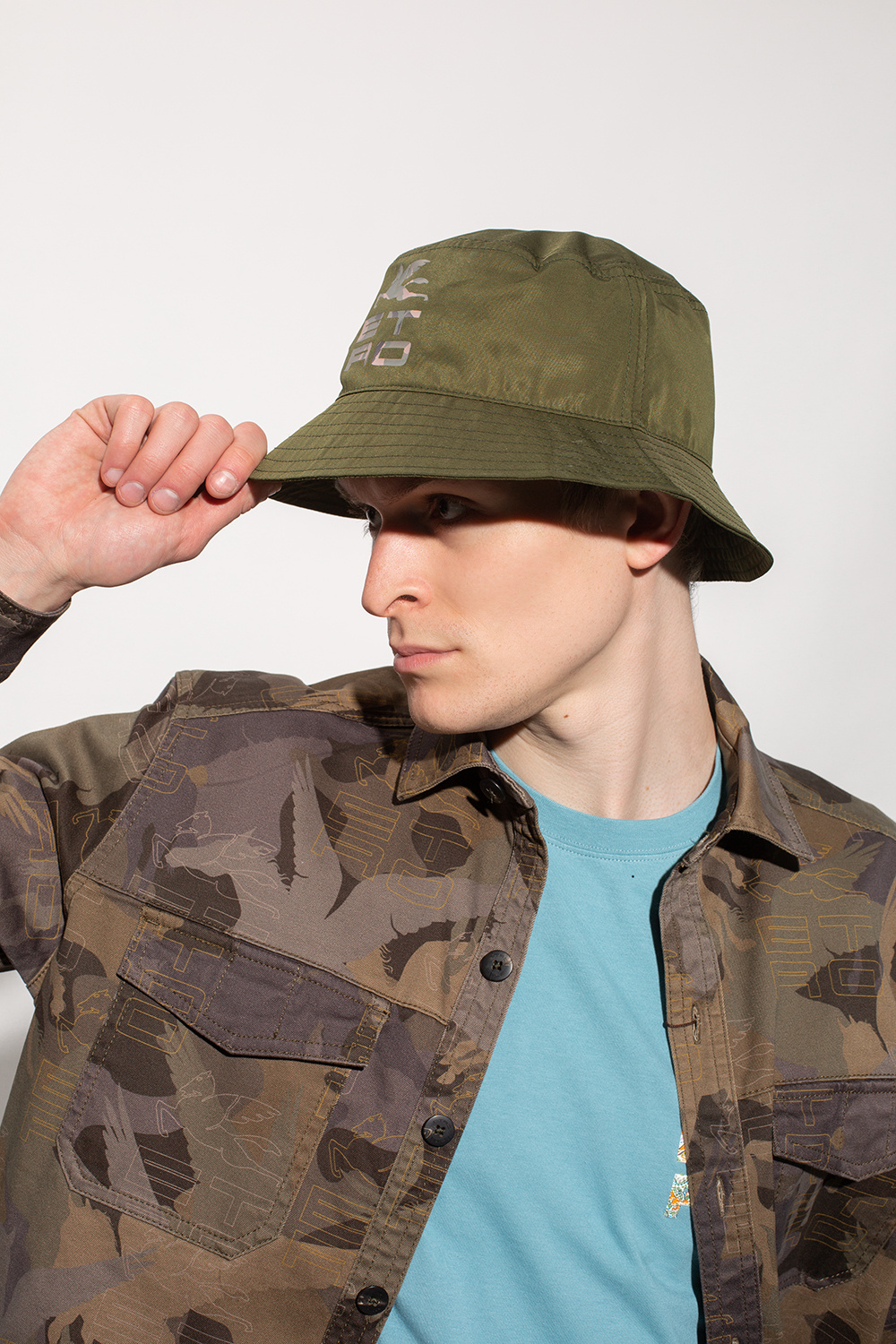 Etro logo-embroidered wool cap