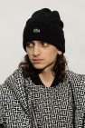 Lacoste BLACK Beanie with logo