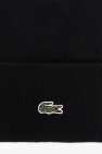 Lacoste BLACK Beanie with logo