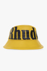 Rhude YELLOW Leather hat