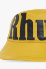 Rhude YELLOW Leather hat