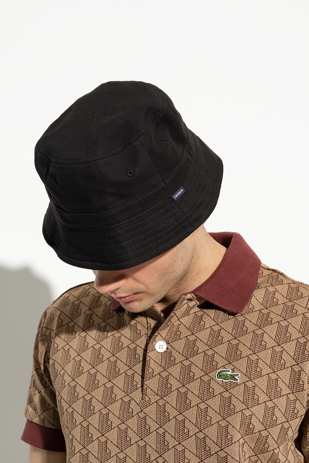 Lacoste Bucket hat with logo