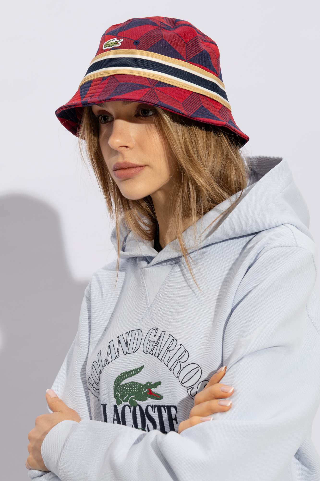 lacoste Aceshot Hat with logo