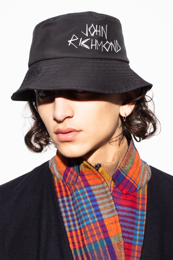 John Richmond Logo-printed hat