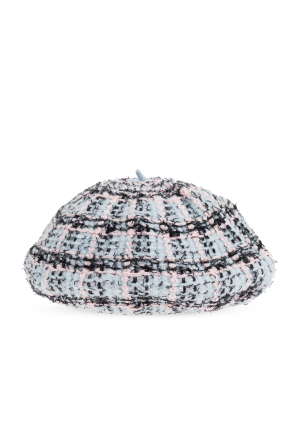 Tweed-barett mit schleife od Self-Portrait Kids