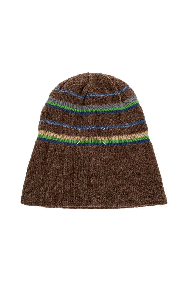 Maison Margiela Striped pattern cap