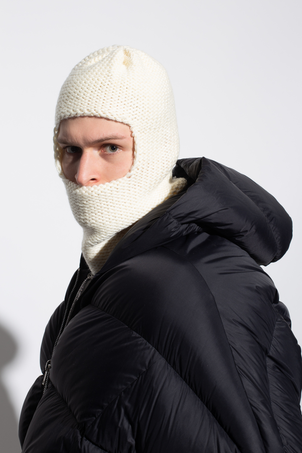 Maison Margiela Ribbed balaclava