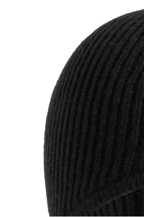 MM6 Maison Margiela Wool beanie with logo patch