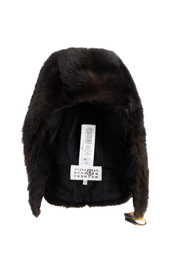 Fur hat od MM6 Maison Margiela