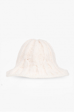 Fendi intarsia-knit beanie hat