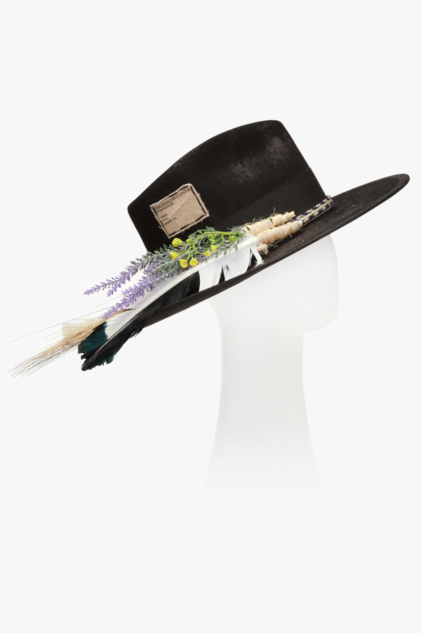 Nick Fouquet ‘The 495’ appliquéd hat