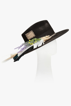 ‘the 495’ appliquéd hat od Nick Fouquet