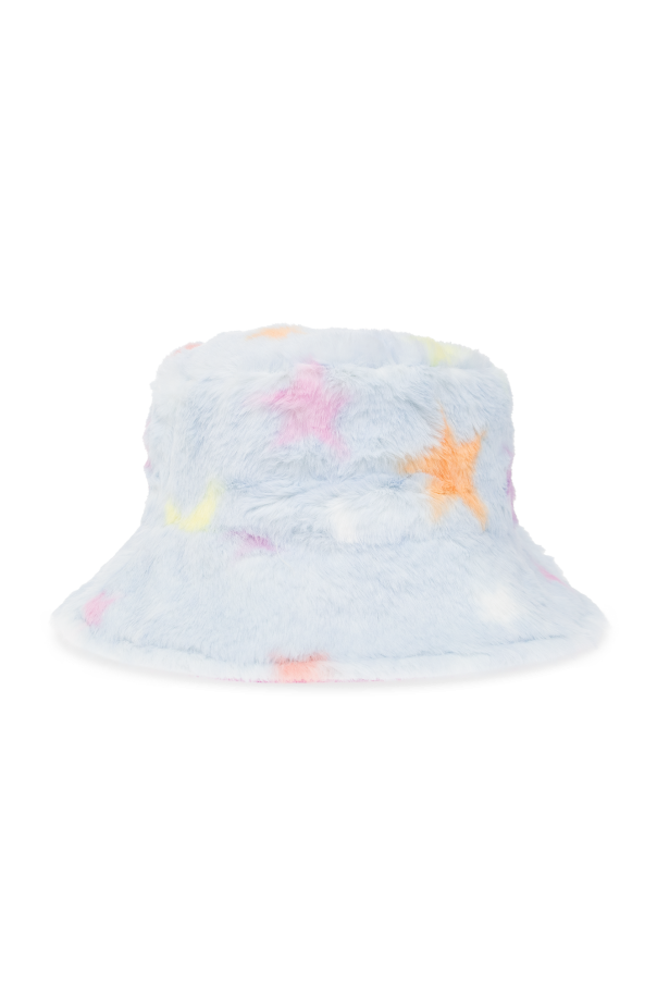Stella McCartney Kids Faux fur bucket hat