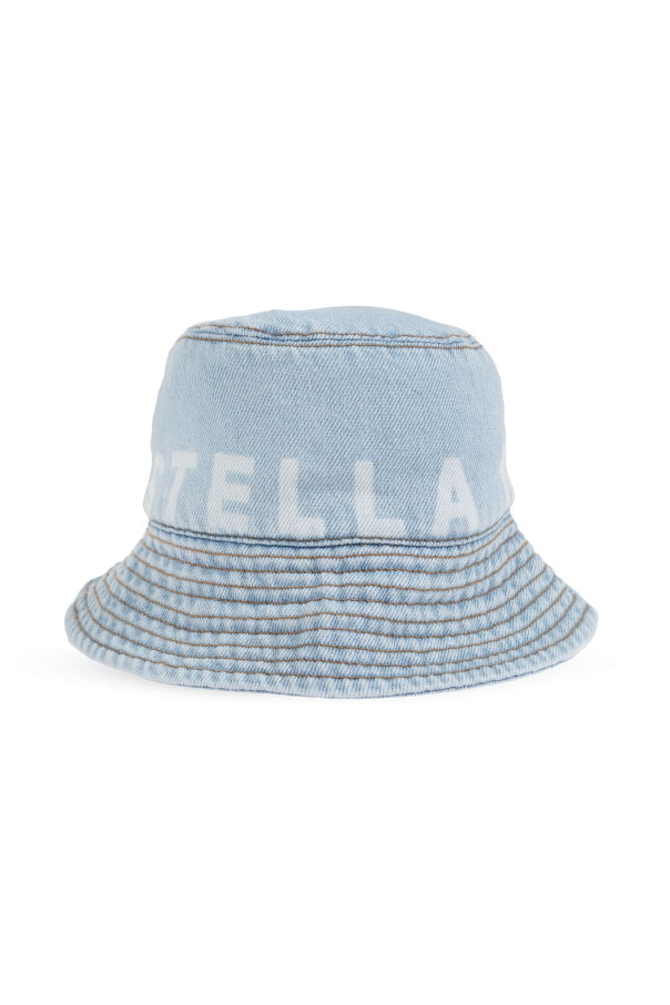 Denim hat with logo, zdjęcie 1 Denim hat with logo od Stella McCartney Kids