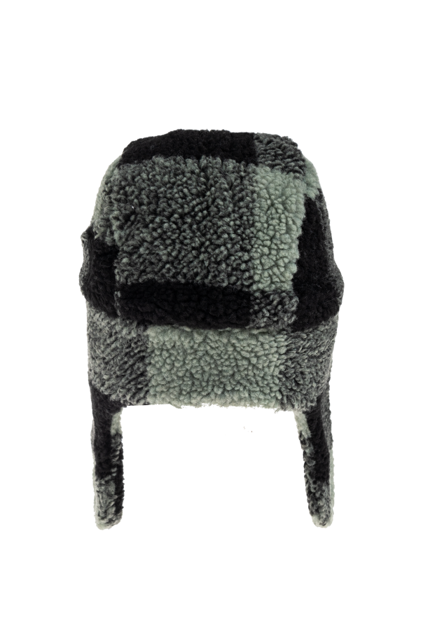 Stella McCartney Kids Fur hat with ear flaps