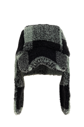 Fur hat with ear flaps