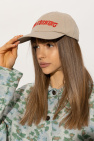 Samsøe Samsøe beige ‘Fishing’ baseball cap