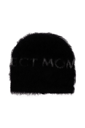 Wool beanie with logo